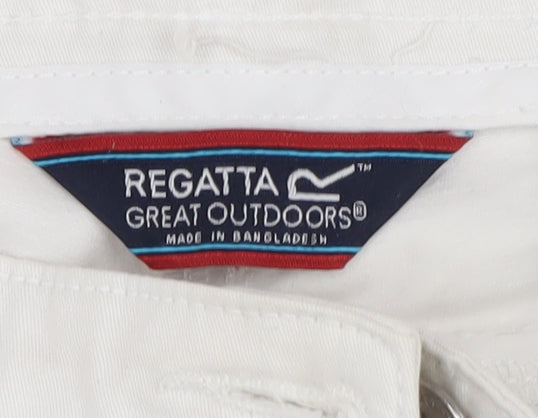 Regatta Women's Ivory Chino Shorts Size 14