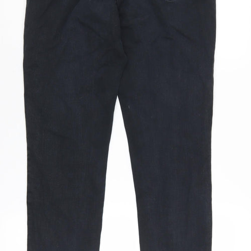 Next Women's Black Skinny Jeans, Size 12, Relaxed Fit