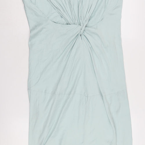 Zara Basic Women's Blue Shift Dress Size 8