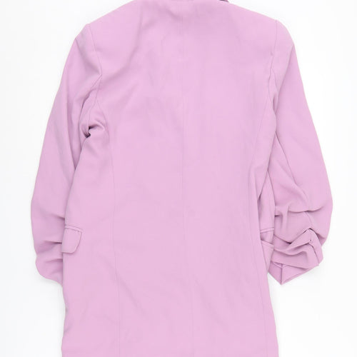 Marks and Spencer Women's Pink Blazer Size 8