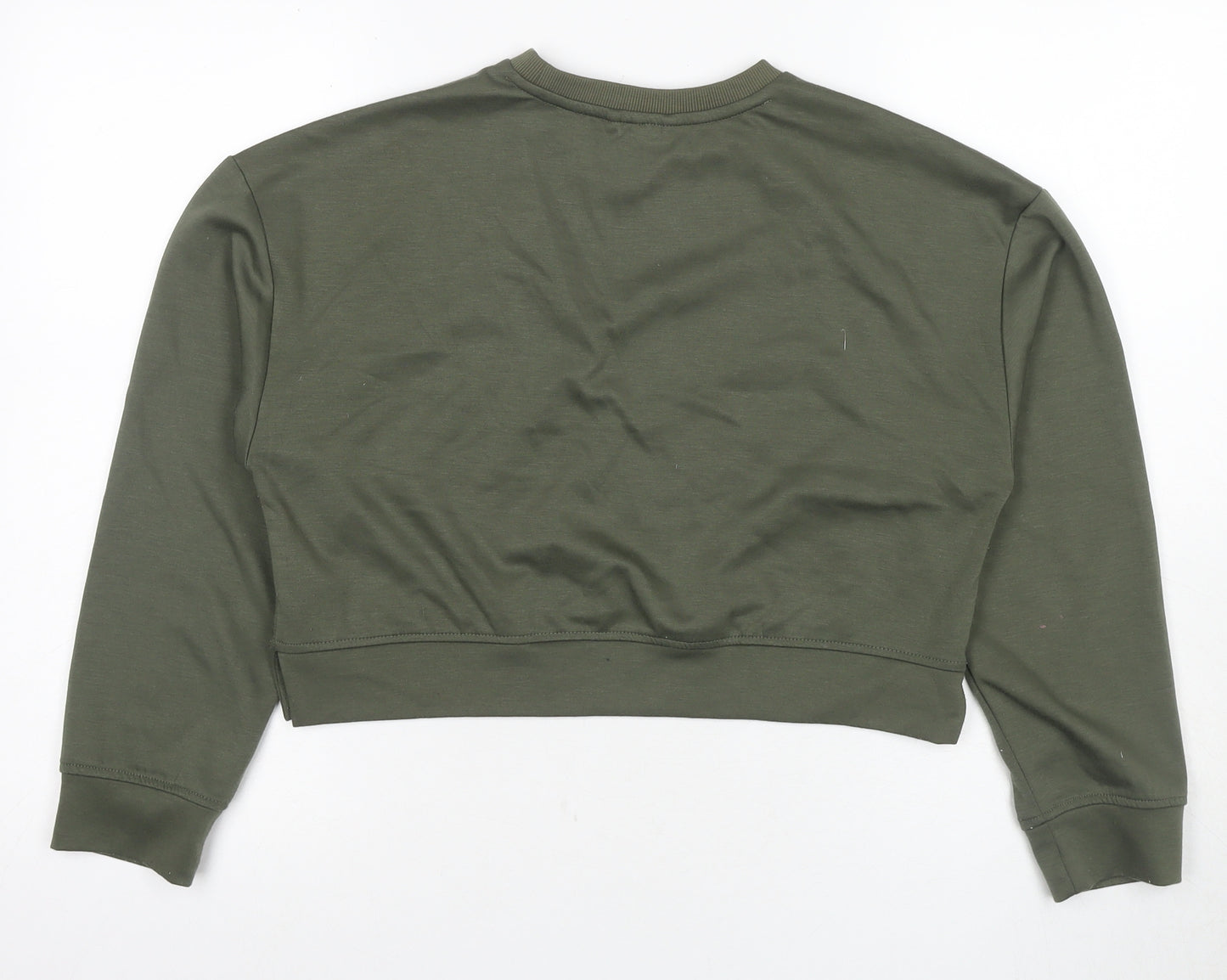Zara Girls Green Pullover Sweatshirt 13-14 Years