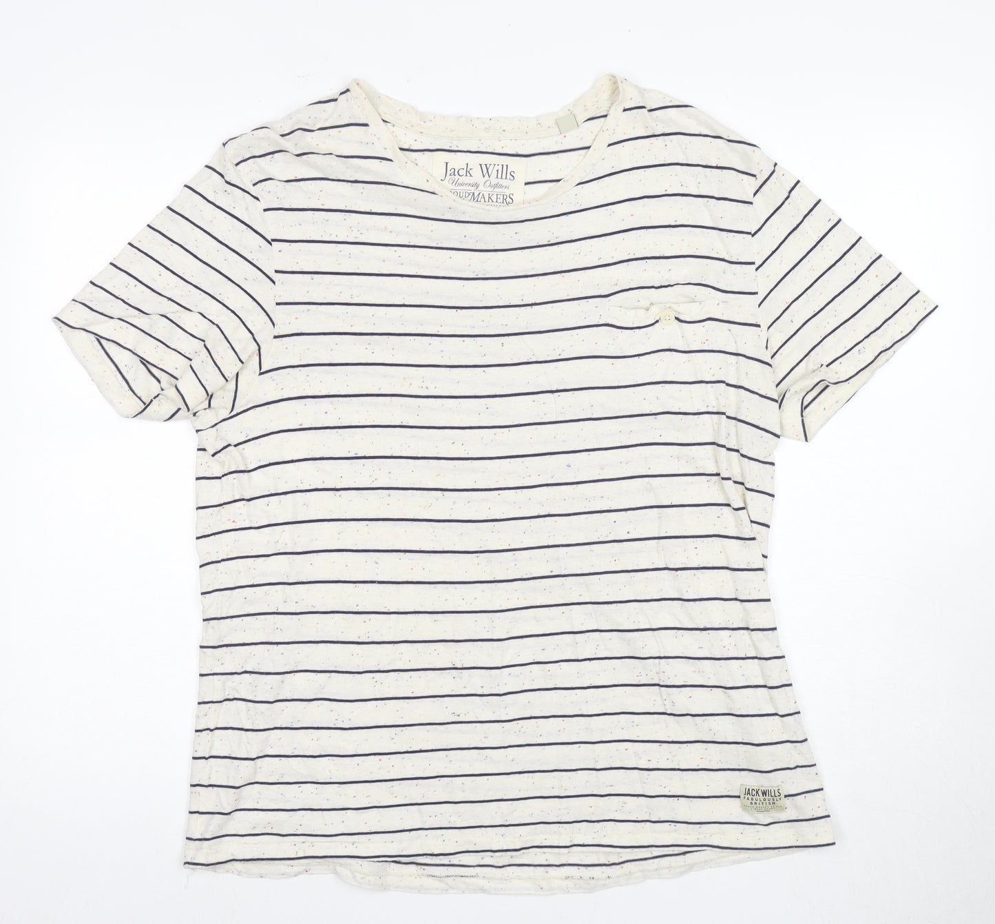 Jack Wills Women's Multicoloured L T-Shirt