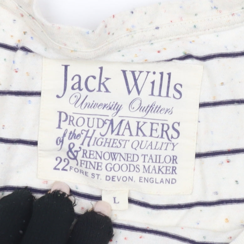 Jack Wills Women's Multicoloured L T-Shirt