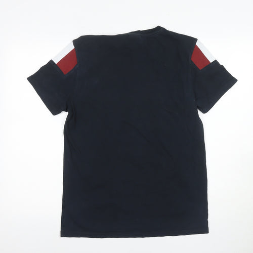 Police Men's Navy Graphic Print M T-Shirt