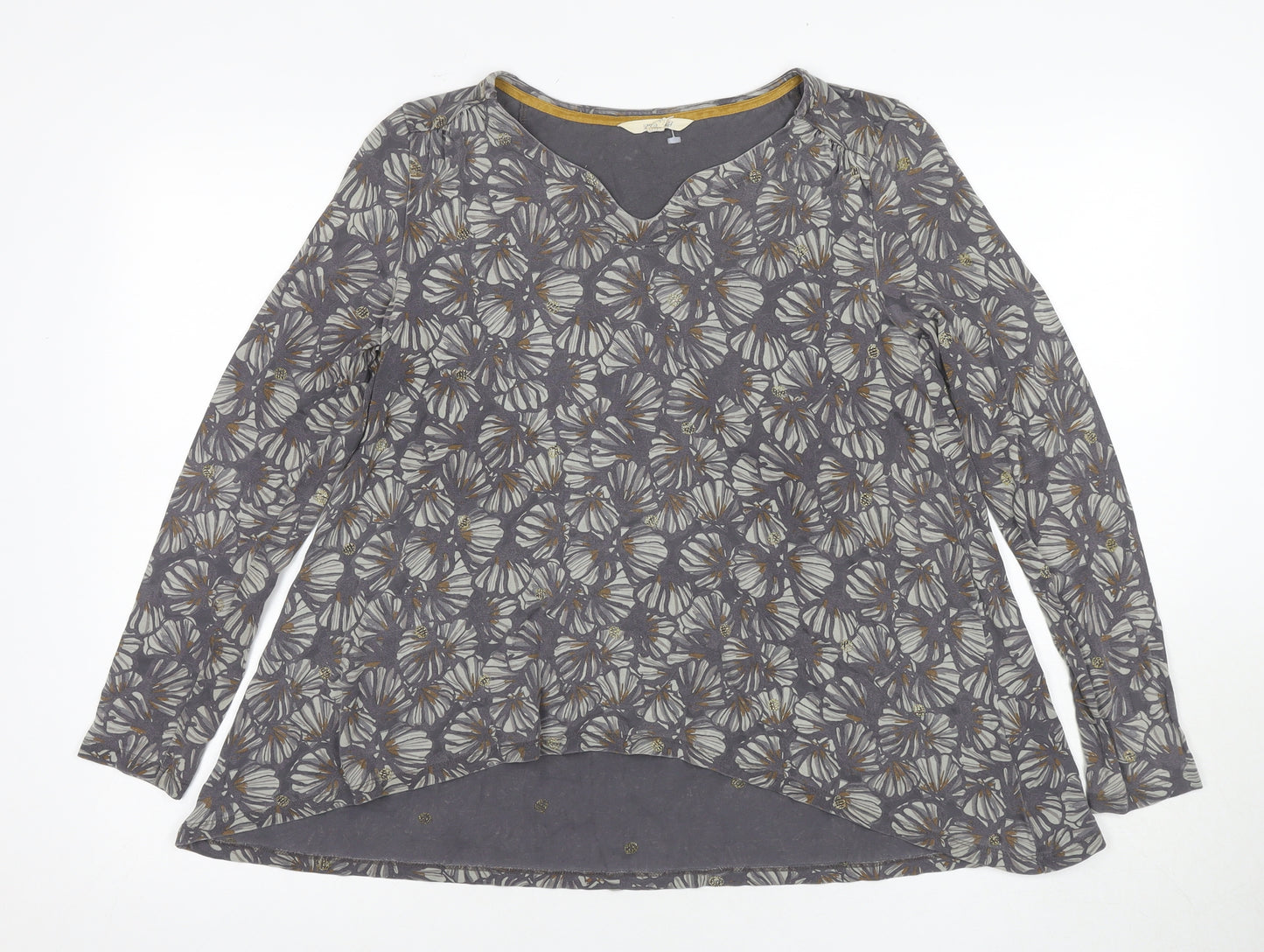 White Stuff Women's Multicoloured Floral Blouse Size 10