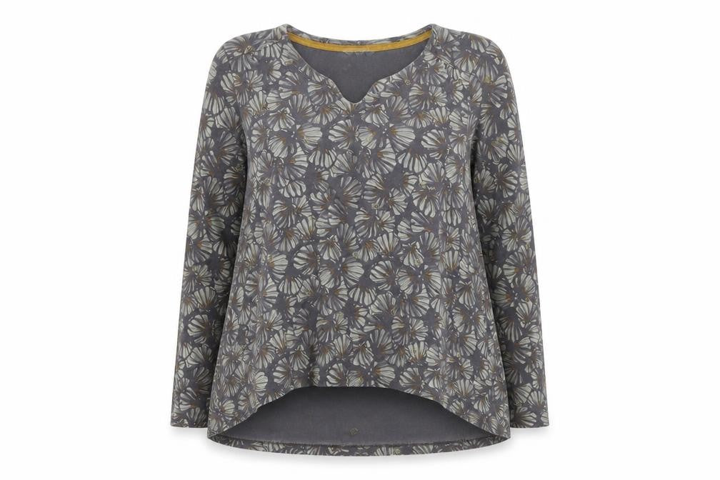 Front view of White Stuff Women's Multicoloured Floral Blouse, size 10