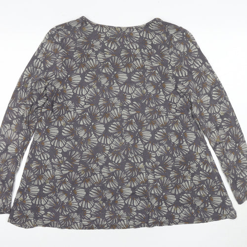 White Stuff Women's Multicoloured Floral Blouse Size 10