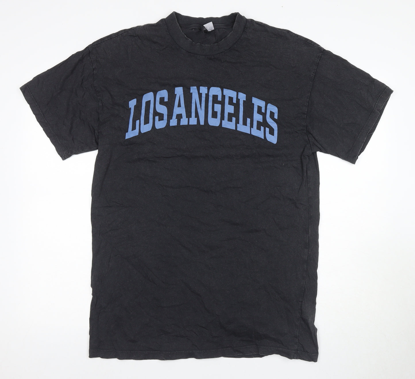 Divided Men's Black XS Los Angeles T-Shirt