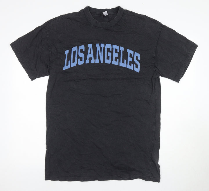Divided Men's Black XS Los Angeles T-Shirt