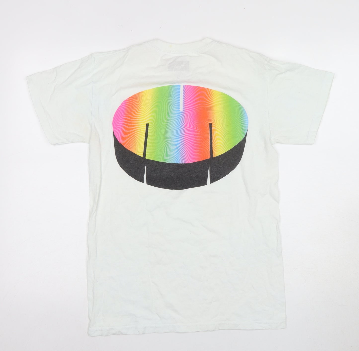 MSFTS REP Men's S Multicolour Trippy Summer T-Shirt