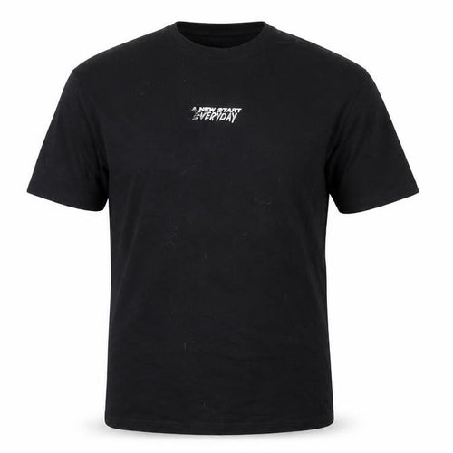Jack & Jones Men's Black Retro Graphic T-Shirt, Size M