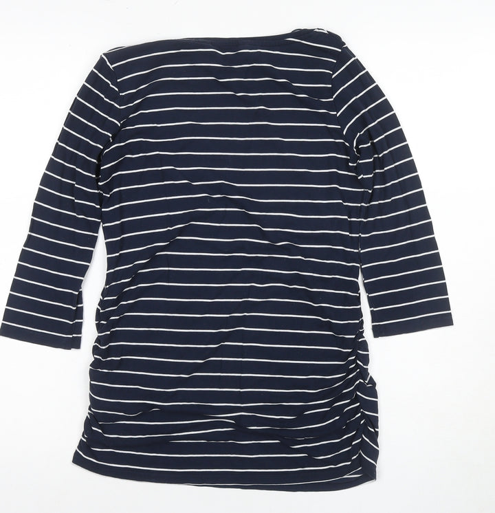 Blooming Marvellous Women's Blue Striped Tunic S