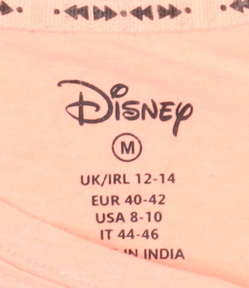 Disney Women's Pink M Simba Cartoon Pyjama Top