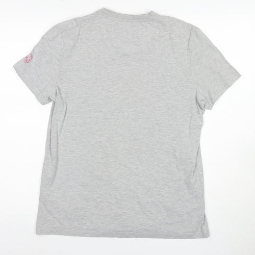 Nanny State Grey Graphic T-Shirt Medium Unisex Casual
