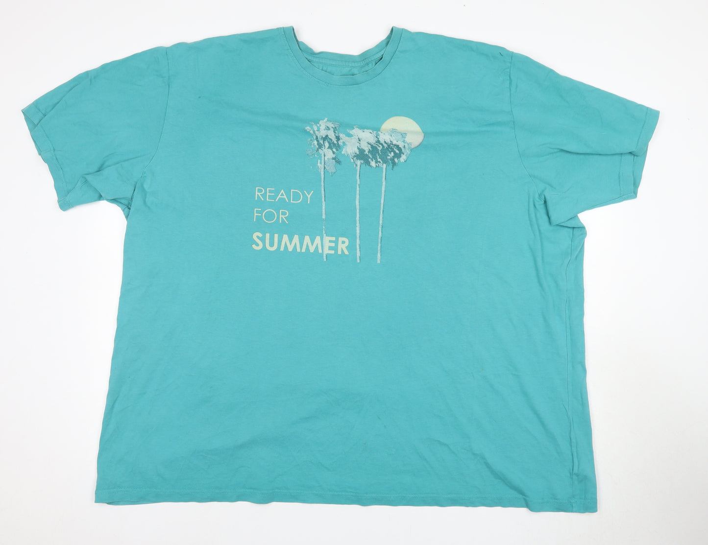 Jacamo Men's XL Blue Summer Graphic T-Shirt