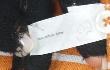 Gap Men's Orange Striped Classic Polo XS