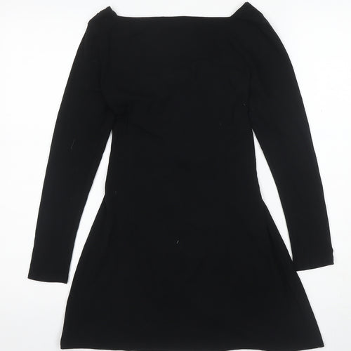 Shekou Women's Black Bodycon Dress - Small Size