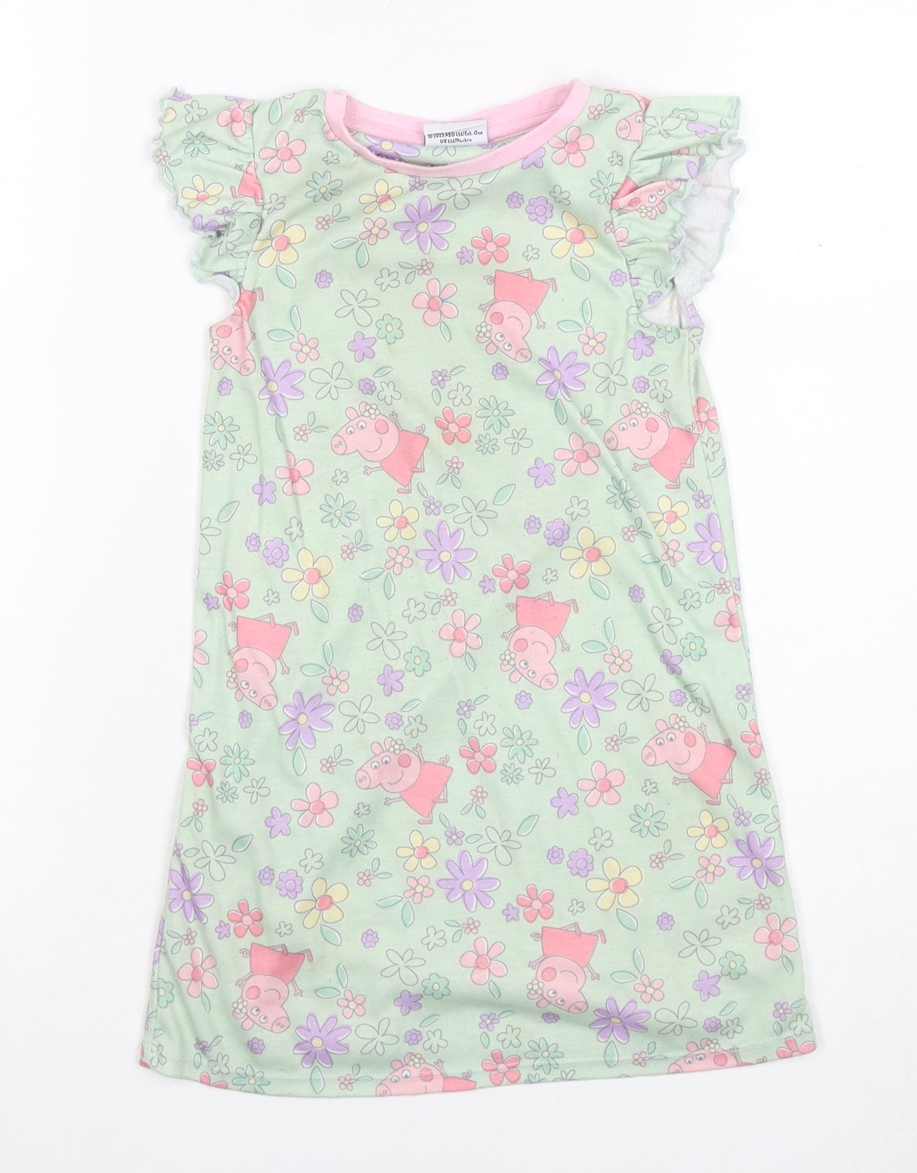 Peppa Pig Girls Multicoloured Nightshirt 4-5 Yrs
