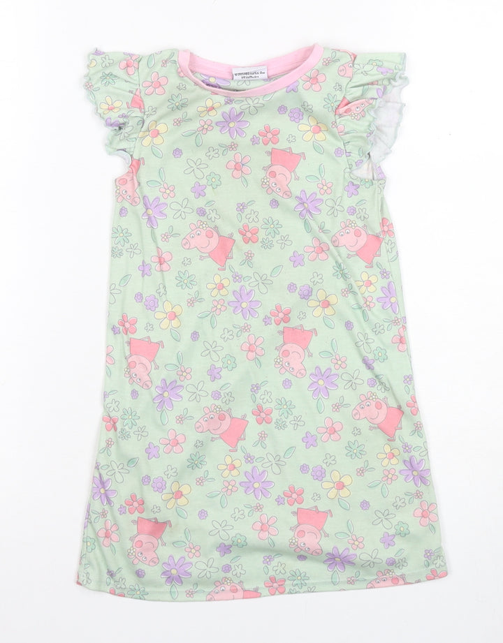 Peppa Pig Girls Multicoloured Nightshirt 4-5 Yrs