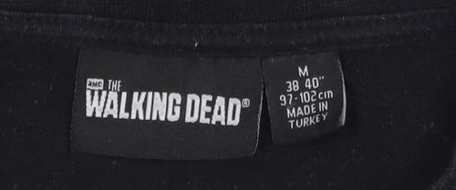 The Walking Dead Men's Black Medium Graphic T-Shirt