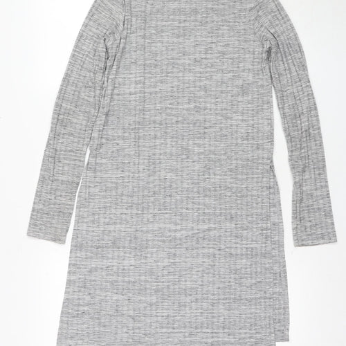 Bershka Women's Grey Sheath Midi Dress Size 12