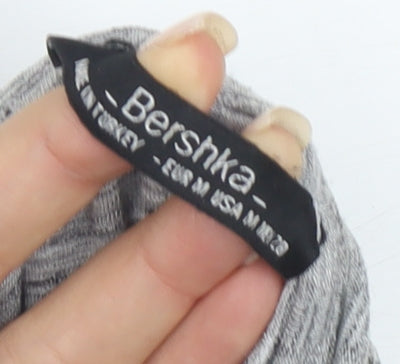 Bershka Women's Grey Sheath Midi Dress Size 12