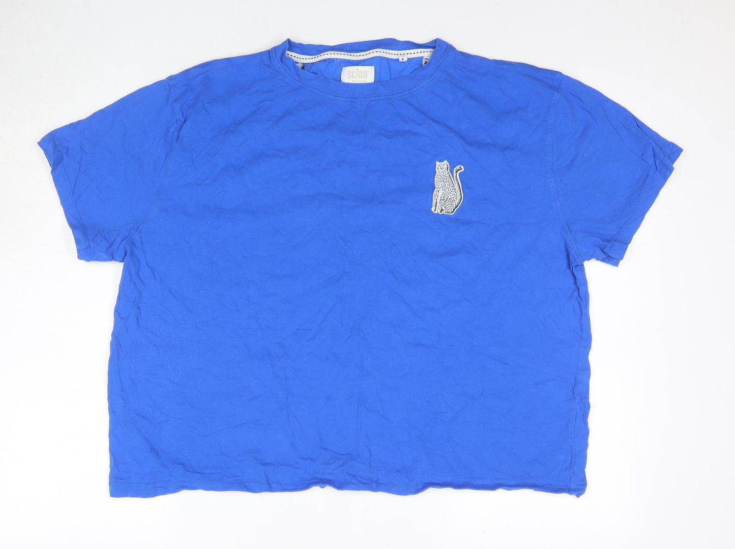Next Blue Unisex T-Shirt, Size 16, Casual Basic Style