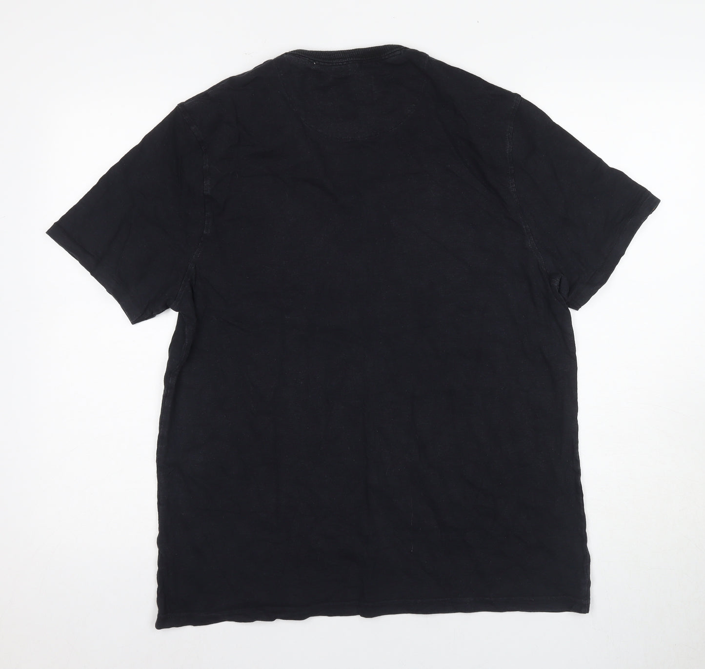 ADPT Men's Black L Crew Neck Short Sleeve T-Shirt