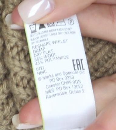 Marks & Spencer Women's Beige Roll Neck Jumper