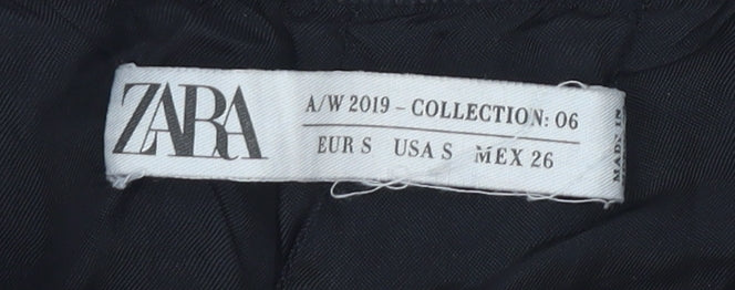 Zara Women's Grey Check Pencil Skirt, Size S