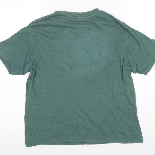 Urban Outfitters Green Unisex T-Shirt S