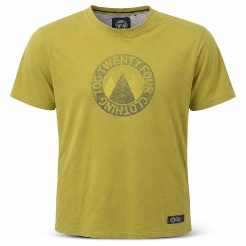 Tog Twenty Four Men's Green XL Logo T-Shirt, Regular Fit