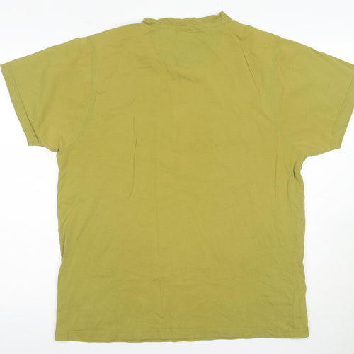 Tog Twenty Four Men's Green XL Logo T-Shirt, Regular Fit