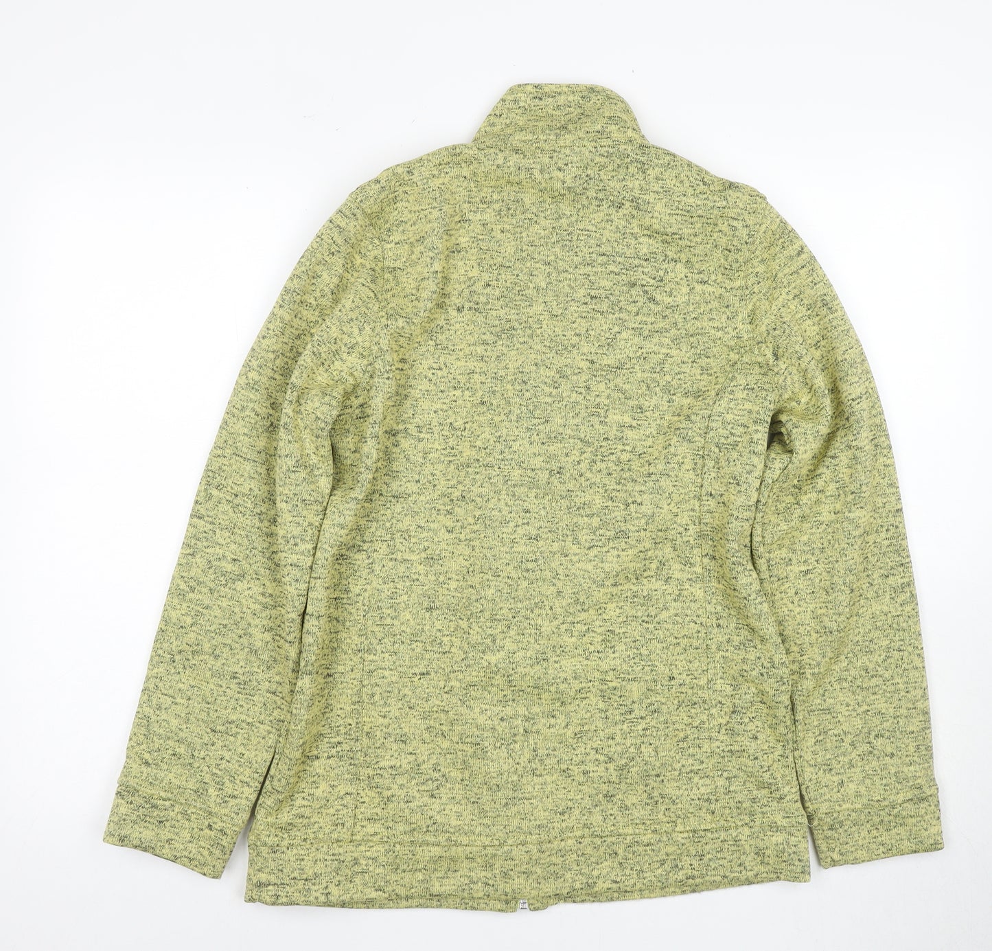 Damart Women's Green Button Knit Jacket S