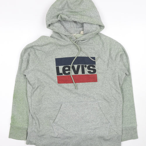 Levi's Men's Grey Pullover Hoodie M