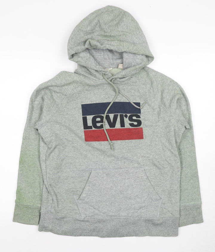 Levi's Men's Grey Pullover Hoodie M