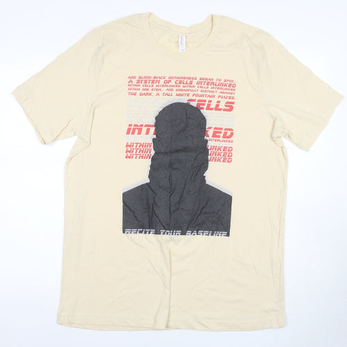 Bella + Canvas Beige XL Men's Graphic T-Shirt