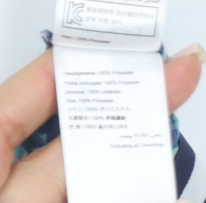 Joules Women's Multicoloured Floral Pleated Skirt UK 14