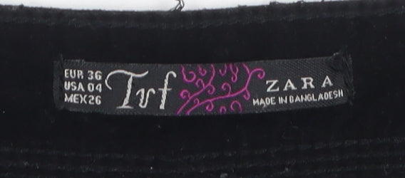 Zara Women's Black Skinny Trousers Size 6