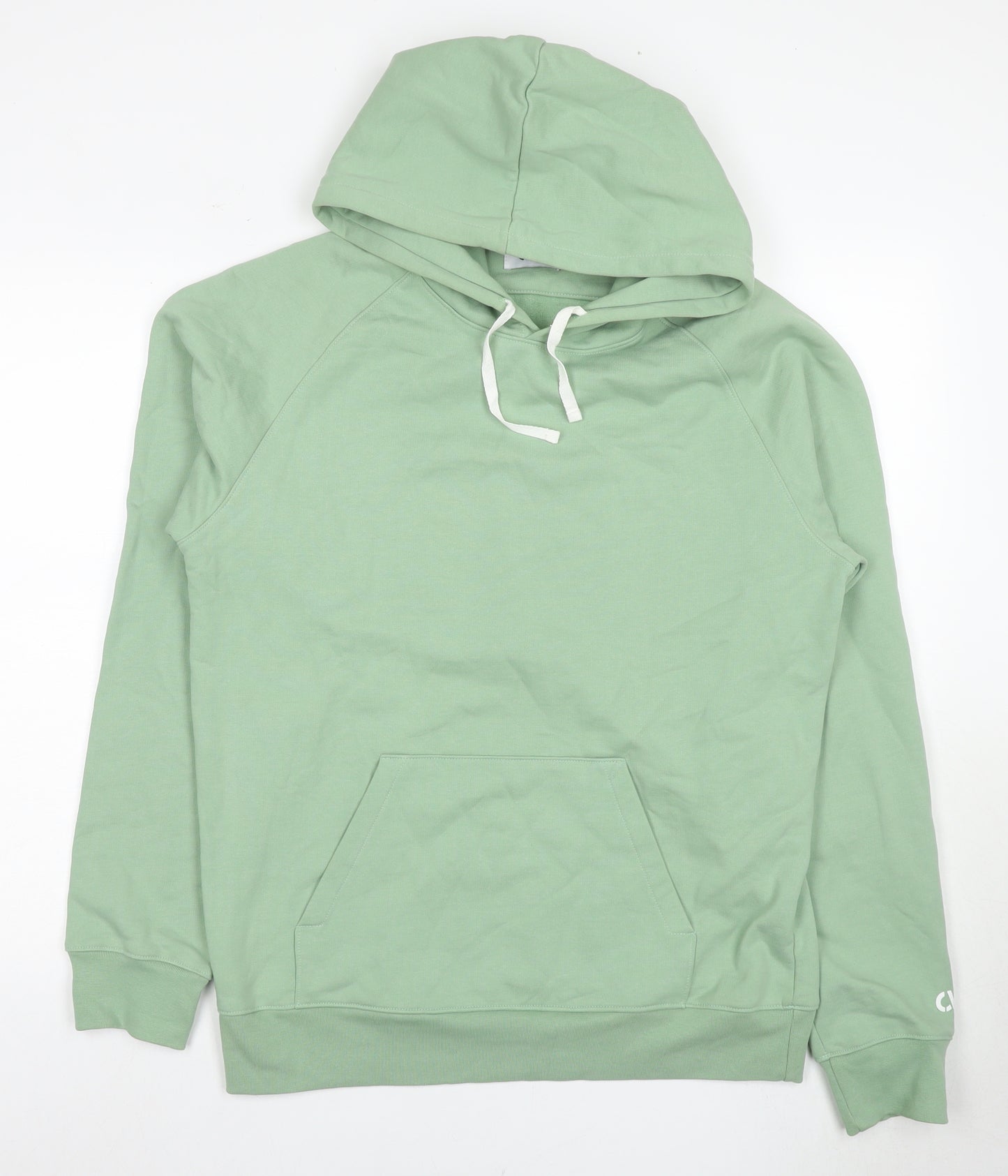 CMT Men's Green Medium Pullover Hoodie with Pockets