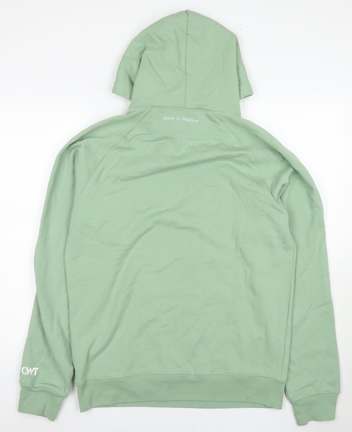 CMT Men's Green Medium Pullover Hoodie with Pockets