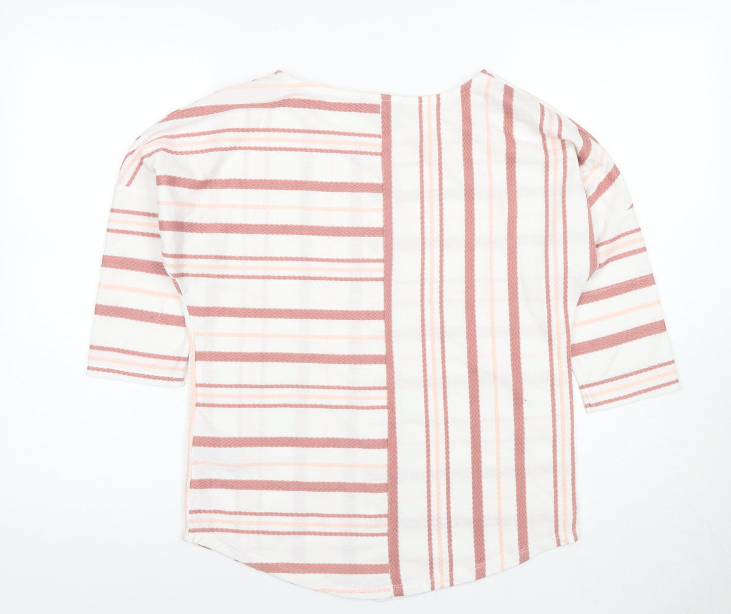 Maeve Women's Pink Striped Blouse Size 10