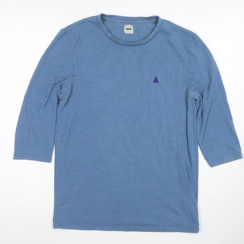 ASOS Men's Blue Medium 3/4 Sleeve Jersey T-Shirt