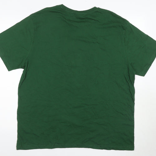 Star Wars Men's Green Christmas Stormtrooper T-Shirt 2XL