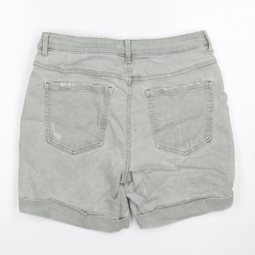 Marks and Spencer Grey Boyfriend Shorts Size 14