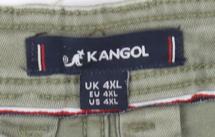 Kangol Men's Green Chino Shorts 4XL
