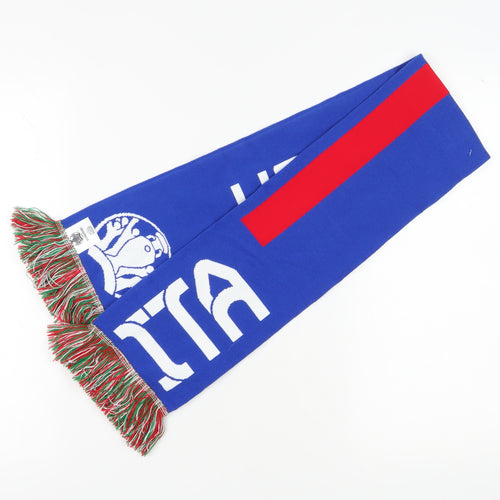 UEFA Euro 2020 Men's Blue Rectangle Scarf, Sports Theme