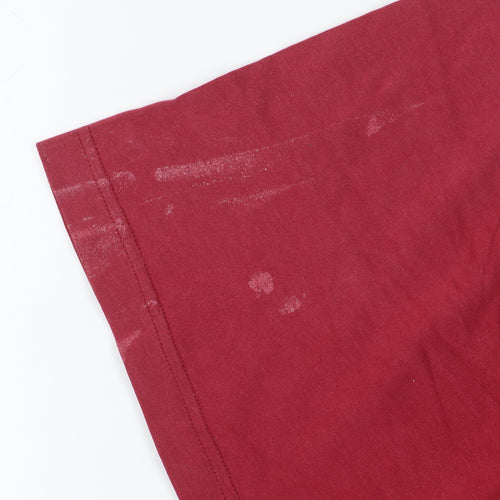 Tommy Hilfiger Men's Red 2XL University T-Shirt