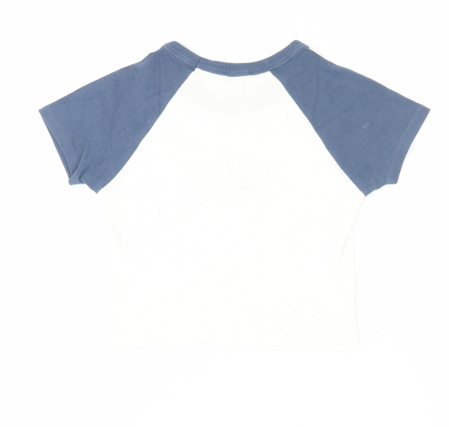 Pacific Republic Teens Blue White Ringer T-Shirt