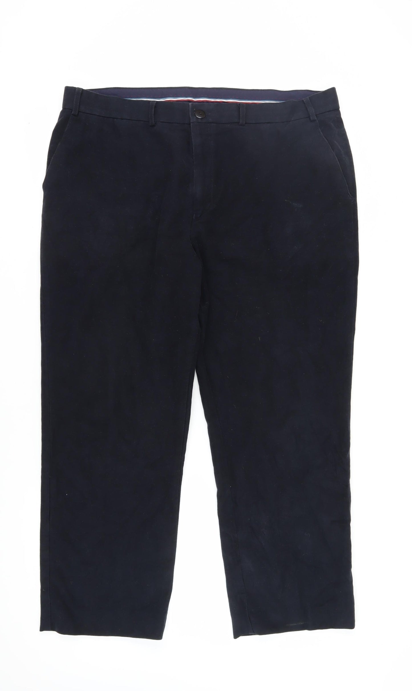 Marks and Spencer Men's Blue Chino Trousers 42
